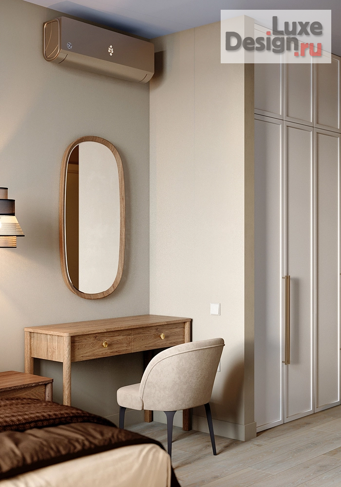 Дизайн интерьера двухкомнатной квартиры "Удобная квартира в уютных материалах" (фото 42)