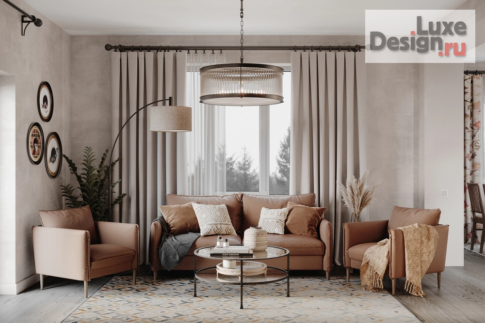 Дизайн интерьера частного дома "Дом в деревне" (фото 3)