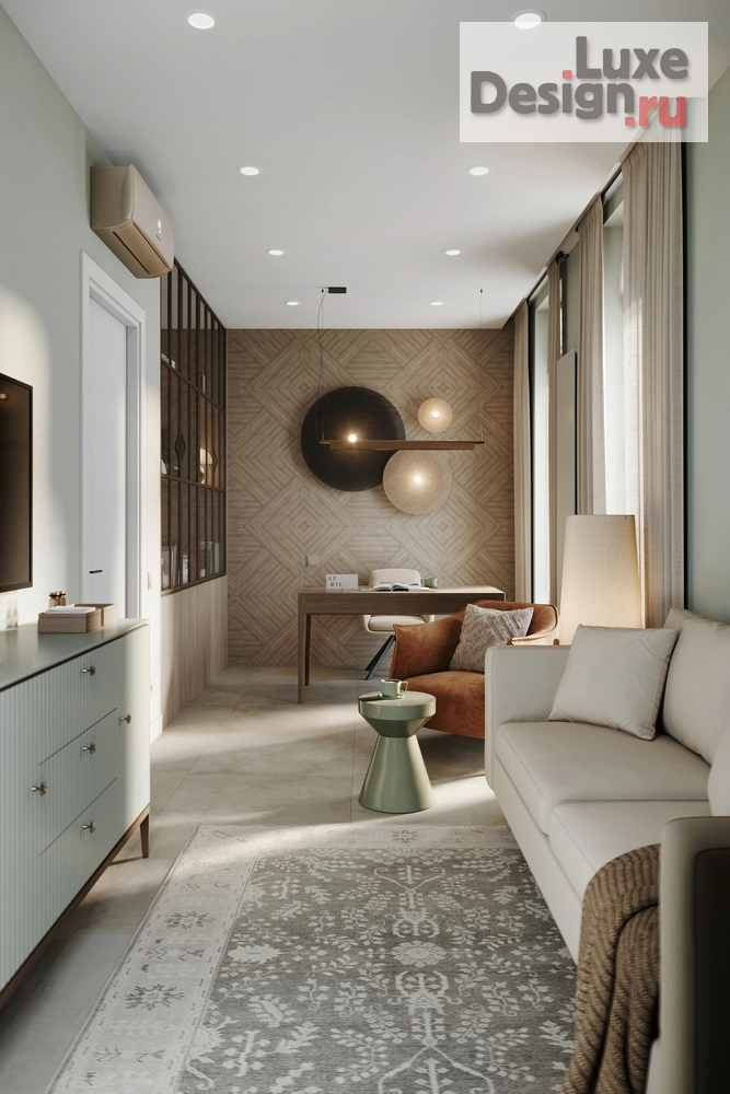 Дизайн интерьера загородного дома "Дом в сосновом лесу" (фото 15)