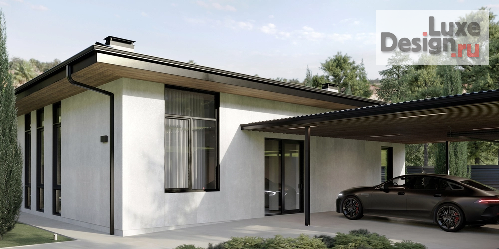 Частная архитектура "Дом с бассейном" (фото 4)