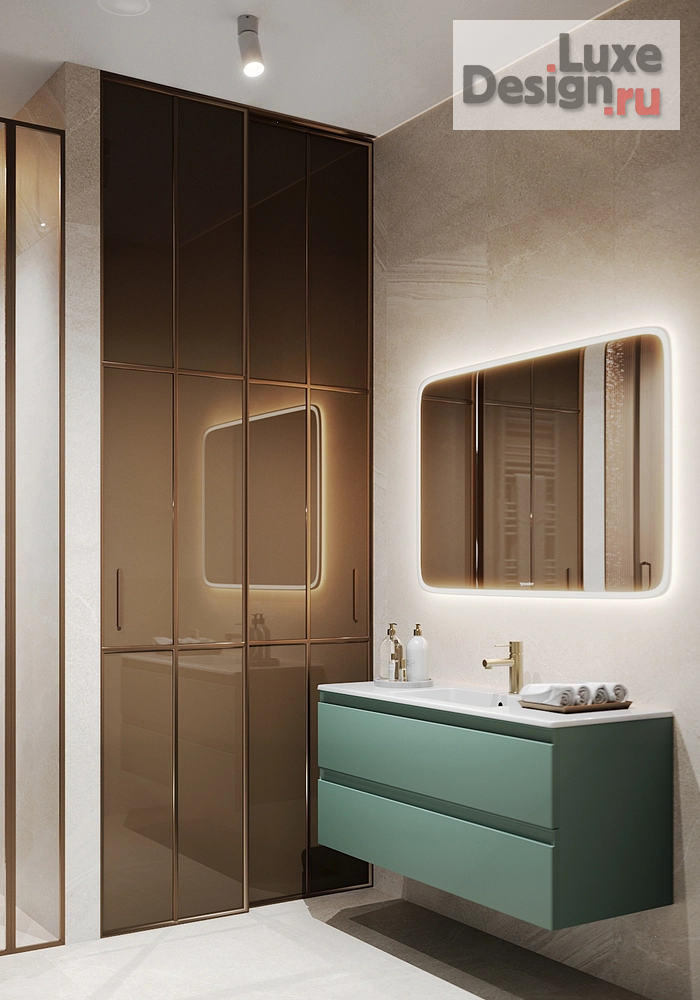 Дизайн интерьера двухкомнатной квартиры "Удобная квартира в уютных материалах" (фото 27)