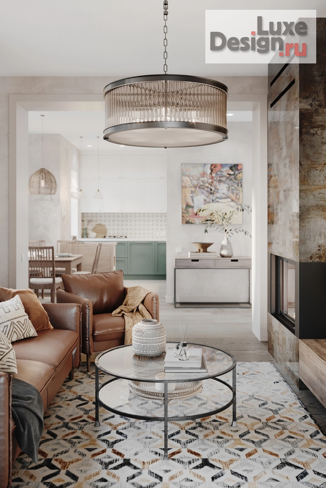 Дизайн интерьера частного дома "Дом в деревне" (фото 5)