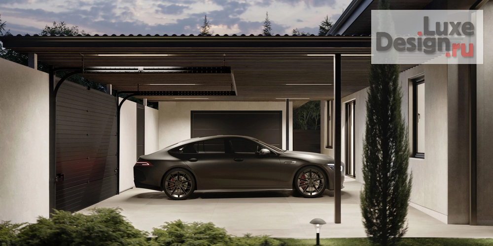 Частная архитектура "Дом с бассейном" (фото 5)