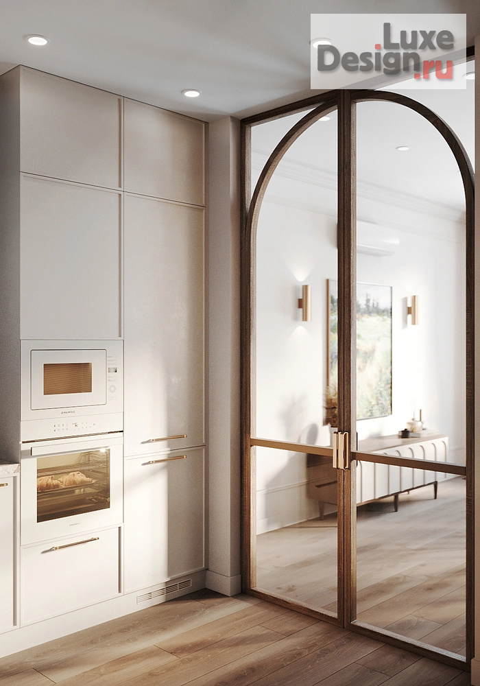 Дизайн интерьера двухкомнатной квартиры "Удобная квартира в уютных материалах" (фото 17)