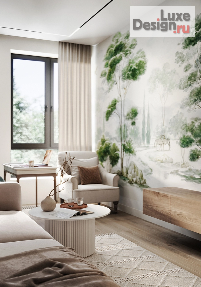 Дизайн интерьера двухкомнатной квартиры "Удобная квартира в уютных материалах" (фото 39)