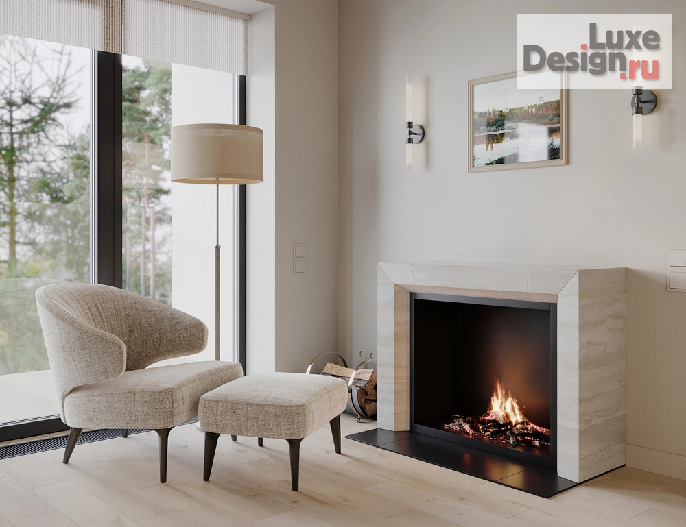 Дизайн интерьера загородного дома "Дом с двухсветной гостиной" (фото 74)