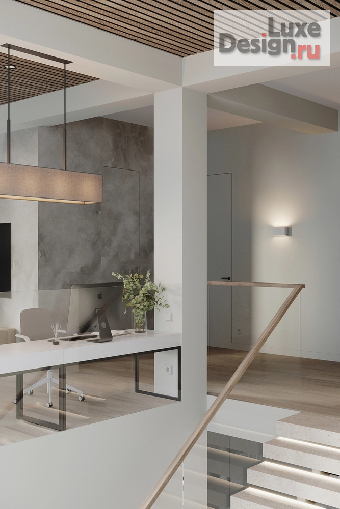 Дизайн интерьера коттеджа "Дом на просеке" (фото 41)