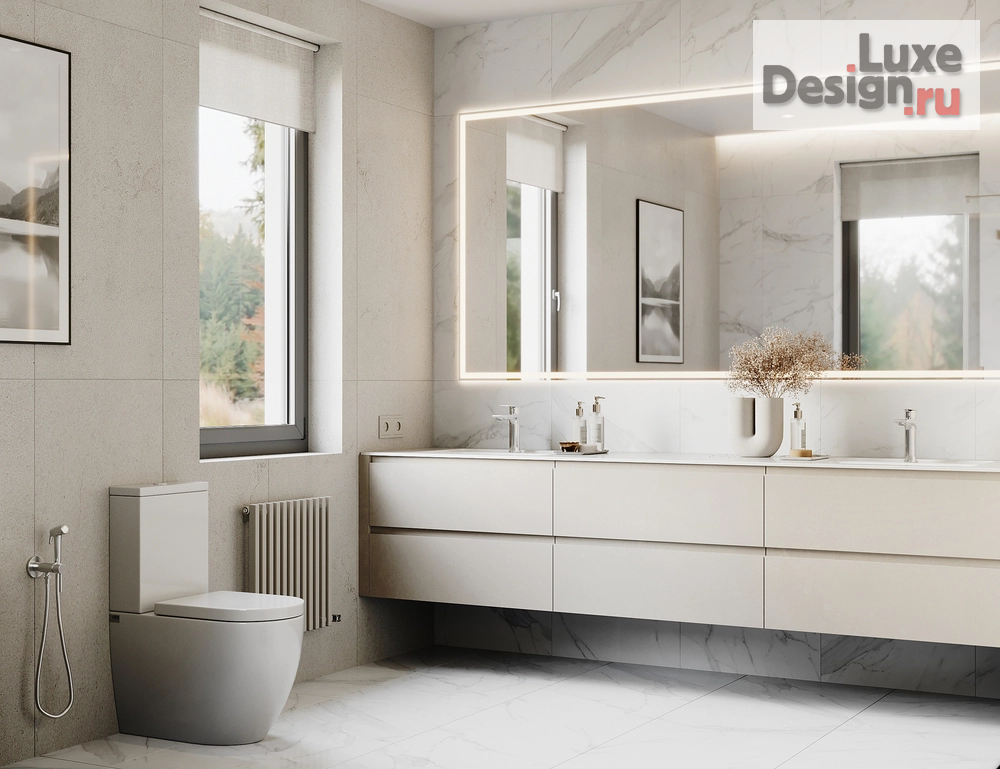 Дизайн интерьера загородного дома "Дом с двухсветной гостиной" (фото 80)