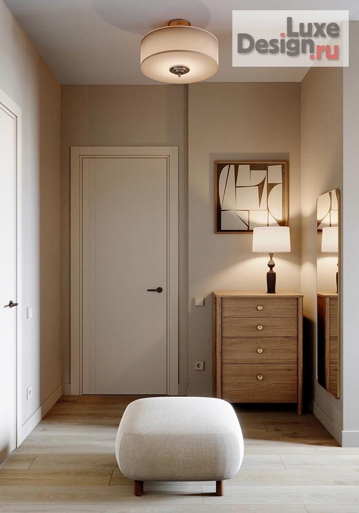 Дизайн интерьера двухкомнатной квартиры "Удобная квартира в уютных материалах" (фото 46)