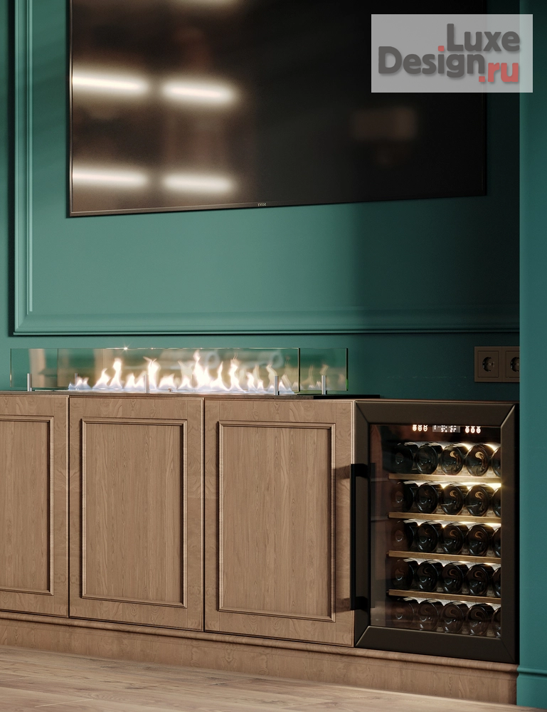 Дизайн интерьера коттеджа "Дом на просеке" (фото 21)