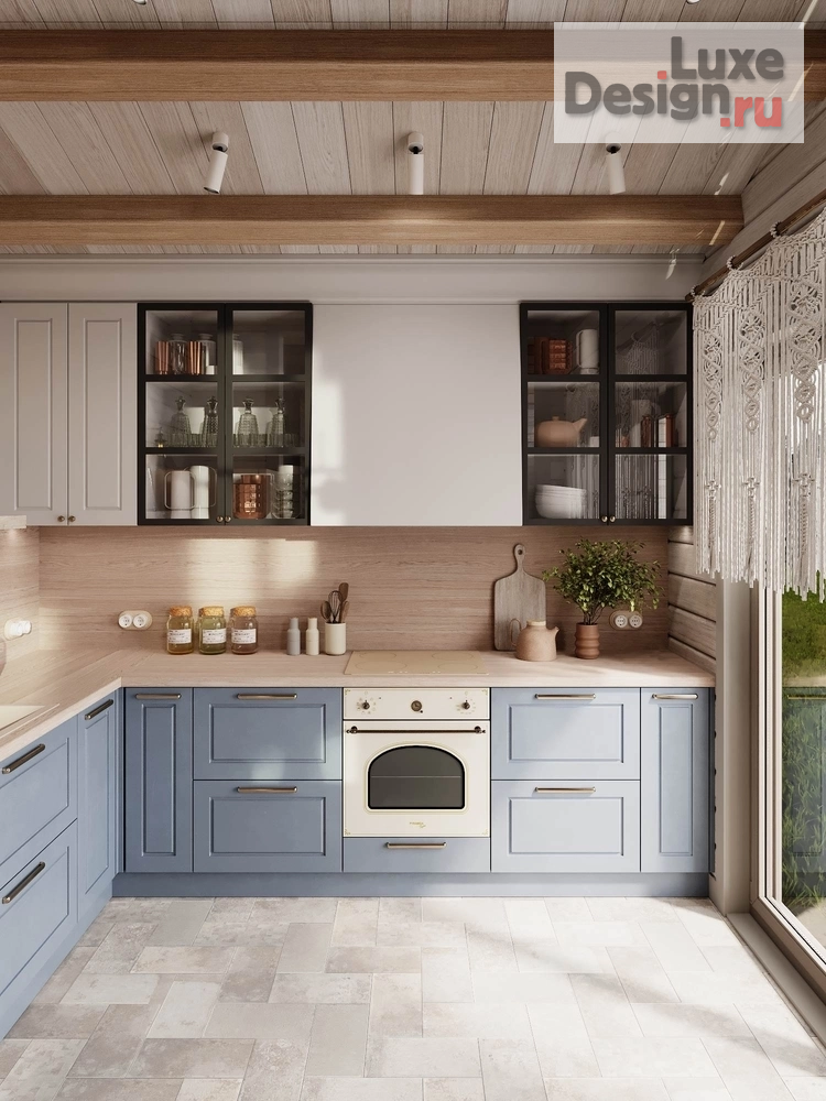 Дизайн интерьера загородного дома "Срубовой дом на Волге" (фото 4)