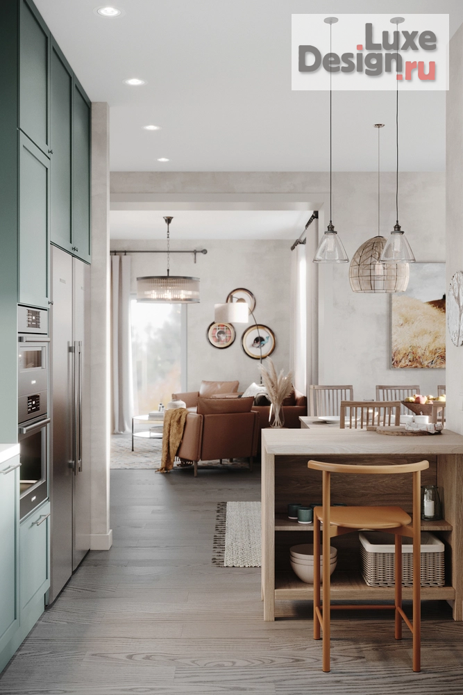 Дизайн интерьера частного дома "Дом в деревне" (фото 30)