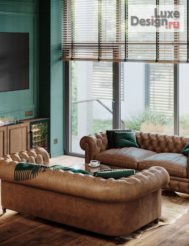 Дизайн интерьера коттеджа "Дом на просеке" (фото 22)