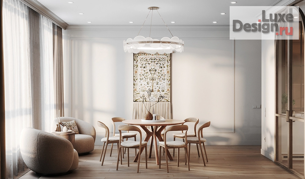 Дизайн интерьера двухкомнатной квартиры "Удобная квартира в уютных материалах" (фото 21)