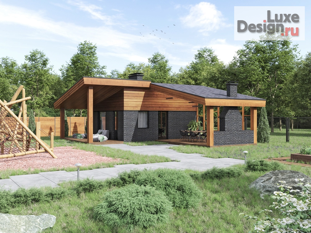 Частная архитектура "Дом Шале" (фото 3)