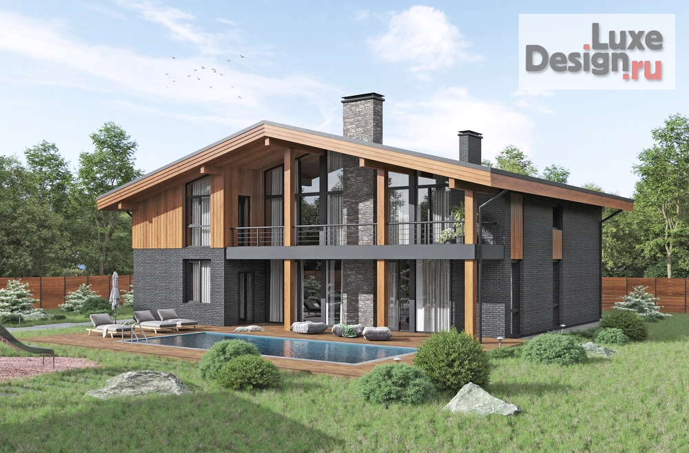 Частная архитектура "Дом Шале" (фото 1)