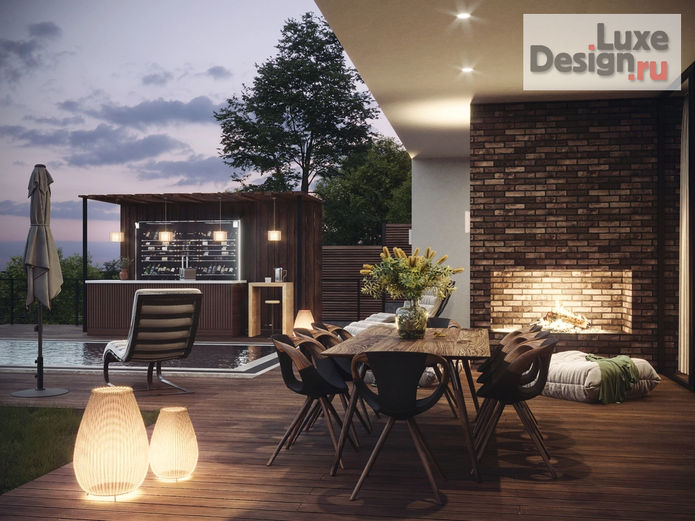 Частная архитектура "Дом на Волге" (фото 6)