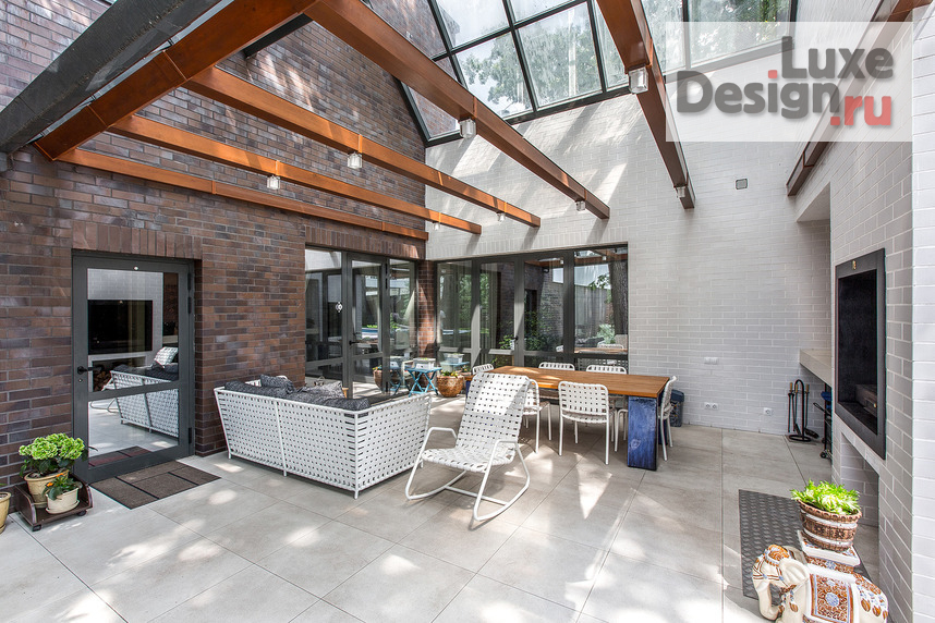 Дизайн интерьера загородного дома "Проект ЖИЗНЬ НА ПРИРОДЕ" (фото 3)