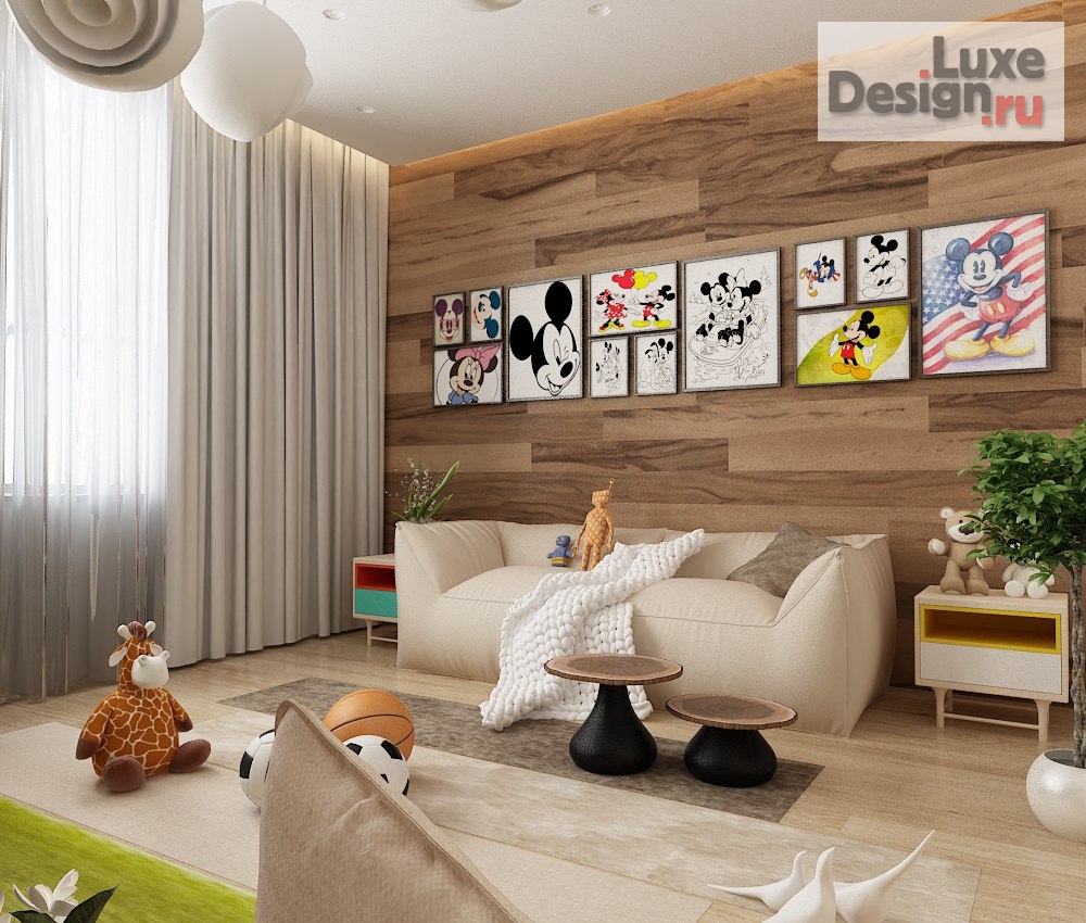 Дизайн интерьера детской "Проект детской комнаты" (фото 2)