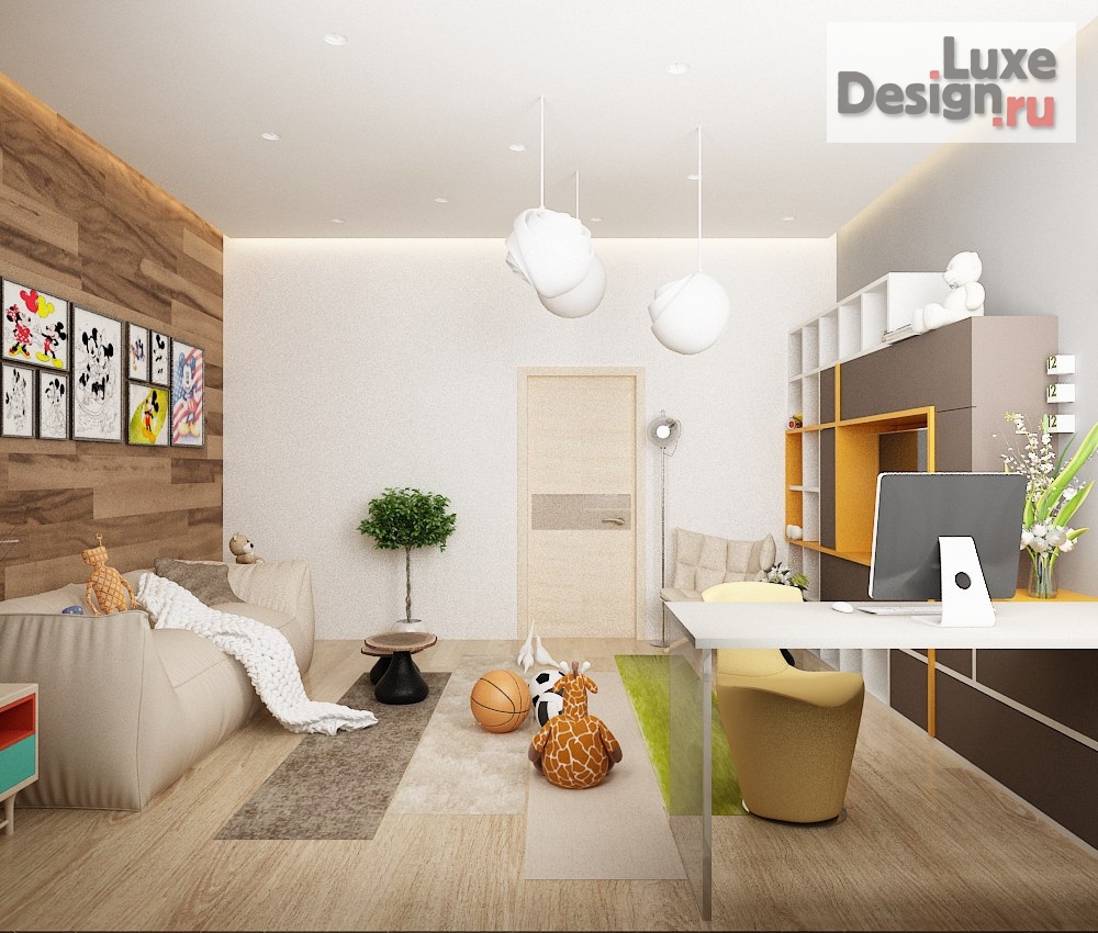 Дизайн интерьера детской "Проект детской комнаты" (фото 3)