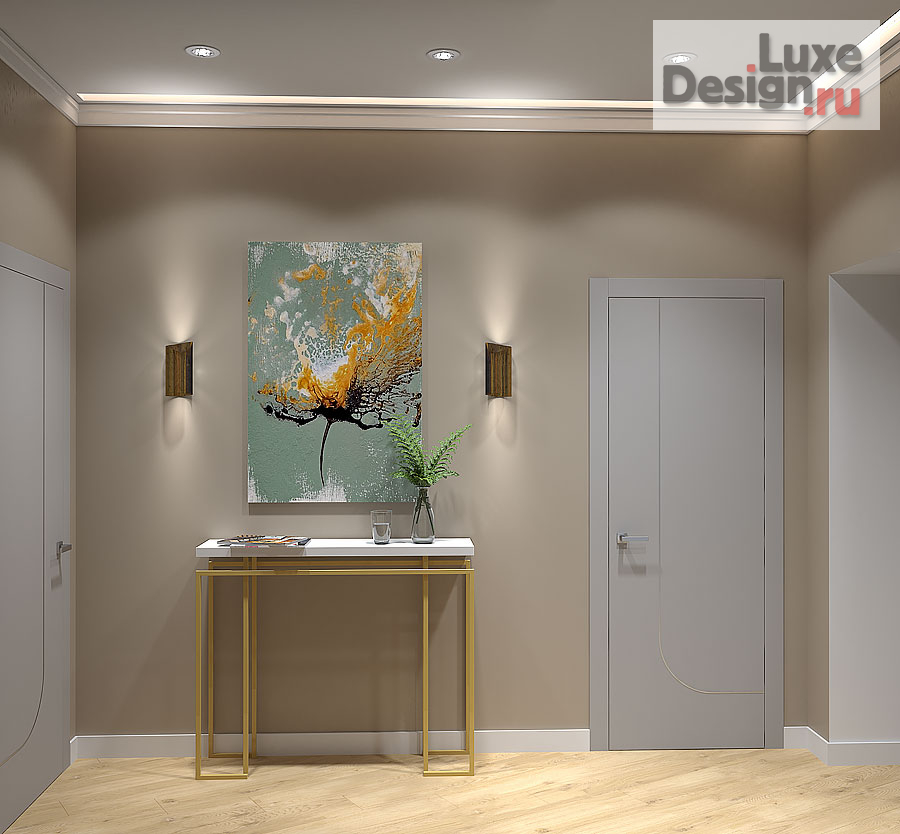 Дизайн интерьера трехкомнатной квартиры "Квартира 3-к, ул. Самарская, 104 м2" (фото 10)