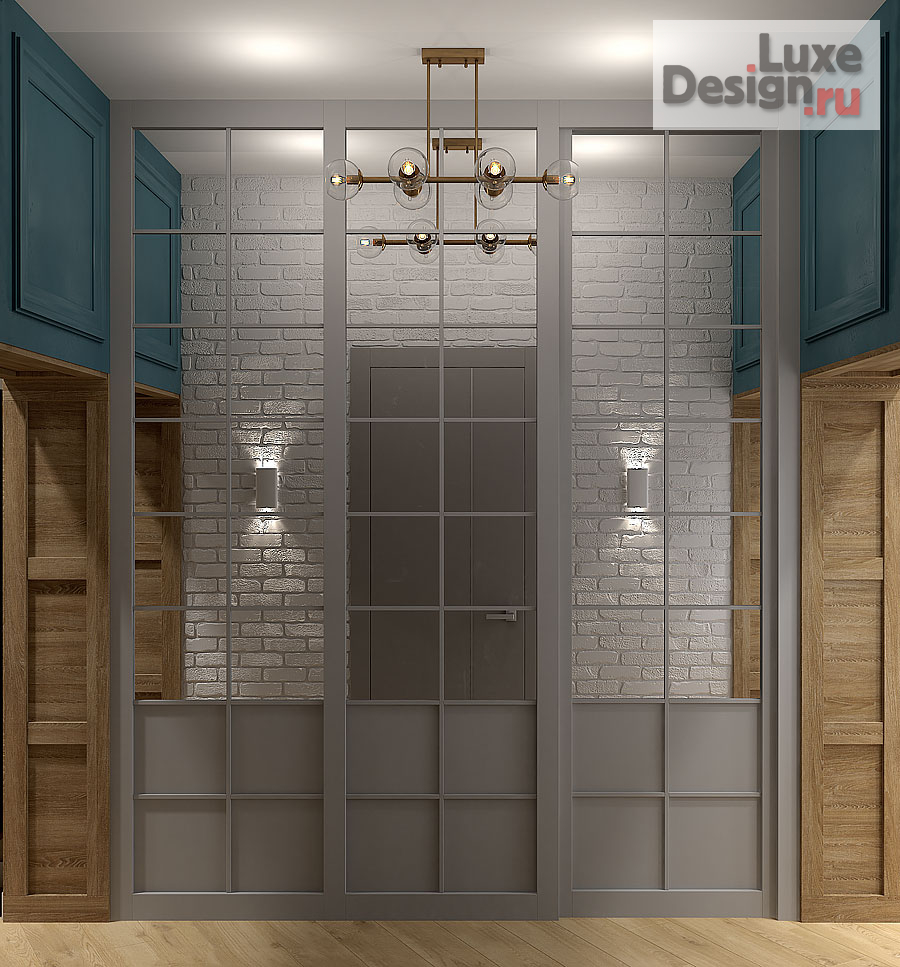 Дизайн интерьера трехкомнатной квартиры "Квартира 3-к, ул. Самарская, 104 м2" (фото 11)