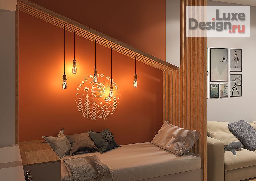 Дизайн интерьера трехкомнатной квартиры "Квартира 3-к, ул. Самарская, 104 м2" (фото 17)