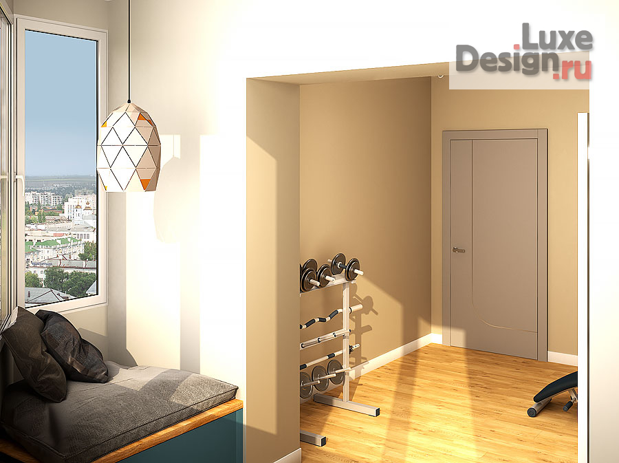 Дизайн интерьера трехкомнатной квартиры "Квартира 3-к, ул. Самарская, 104 м2" (фото 21)