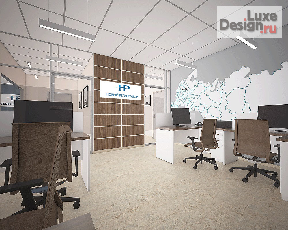 Дизайн интерьера офиса "Дизайн проект офиса" (фото 7)