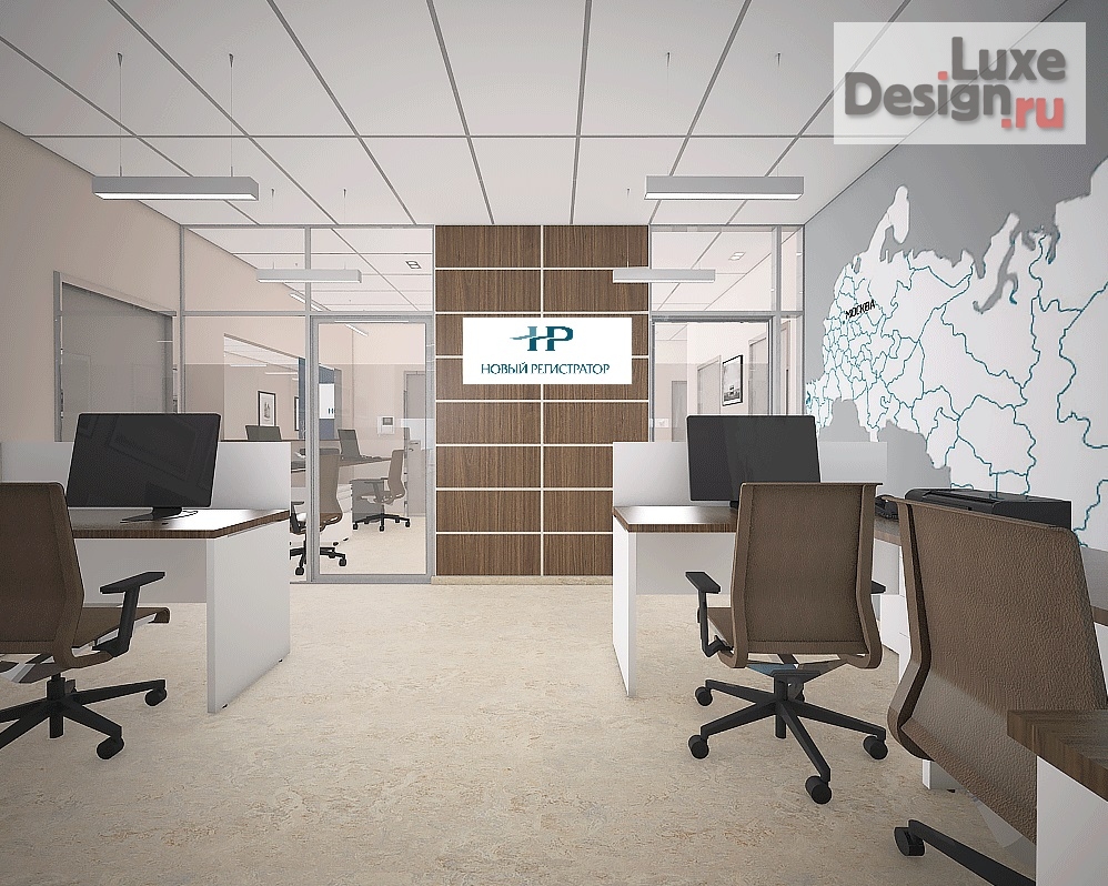 Дизайн интерьера офиса "Дизайн проект офиса" (фото 8)