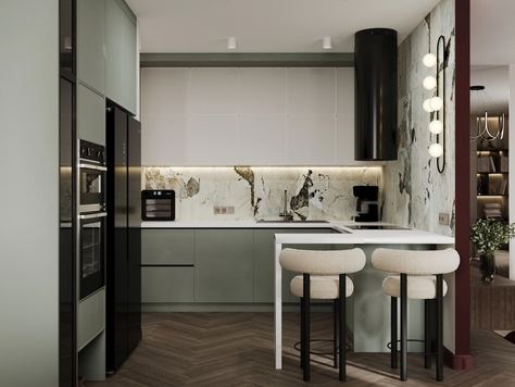 Дизайн интерьера в Самаре "ЖК Зеленый Квартал в г. Самара"