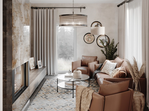 Дизайн интерьера в Самаре "Дом в деревне"