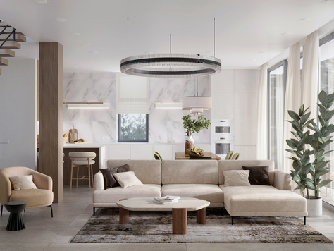 Дизайн интерьера в Самаре "Дом в сосновом лесу"