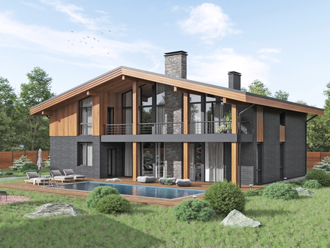 Дизайн интерьера в Самаре "Дом Шале"